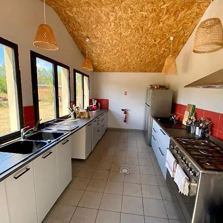 Camping La Kahute - Tiny House Au Coeur De La Foret Carcans Exterior photo