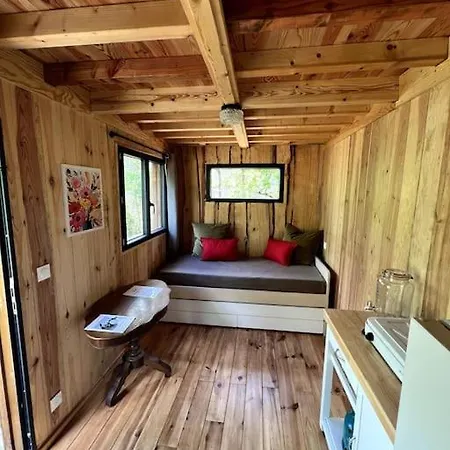 Camping La Kahute - Tiny House Au Coeur De La Foret Carcans Exterior photo